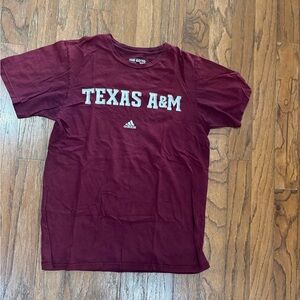 Adidas Texas A&M Maroon T-Shirt